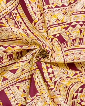 Polynesian fabric AVAE Yellow - Tissushop